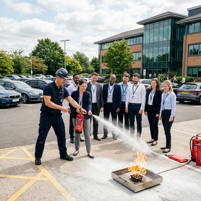Treinamento de Brigada de Incêndio